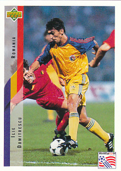 Ilie Dumitrescu Romania Upper Deck World Cup 1994 Eng/Ita #205